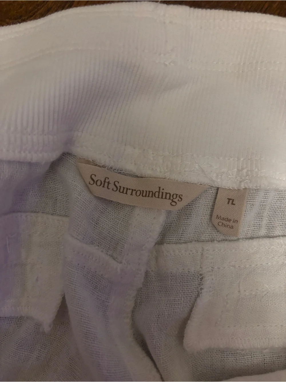 Soft Surroundings light cream